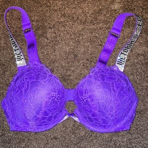 MOVING SALE - Lace/Bling Push-up Bra